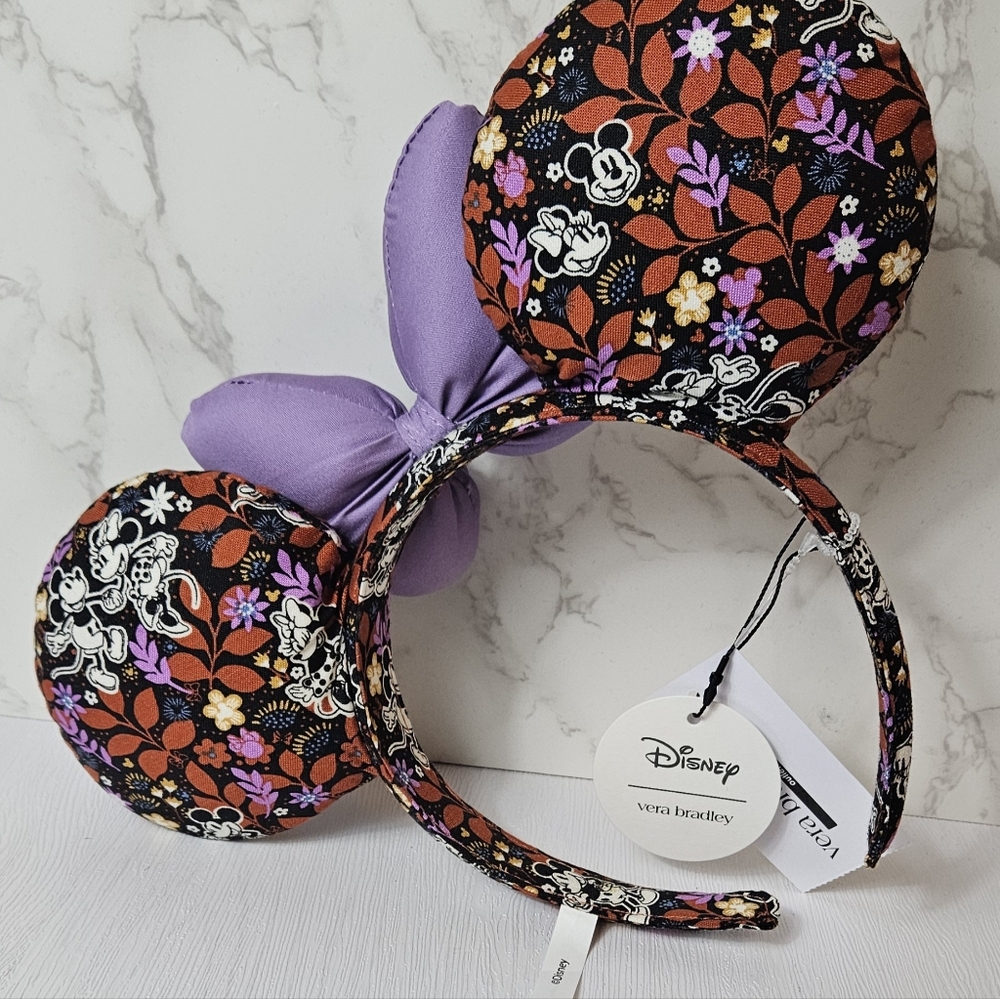 Vera Bradley Minnie Mouse Ear Headband - Picture 3 of 4